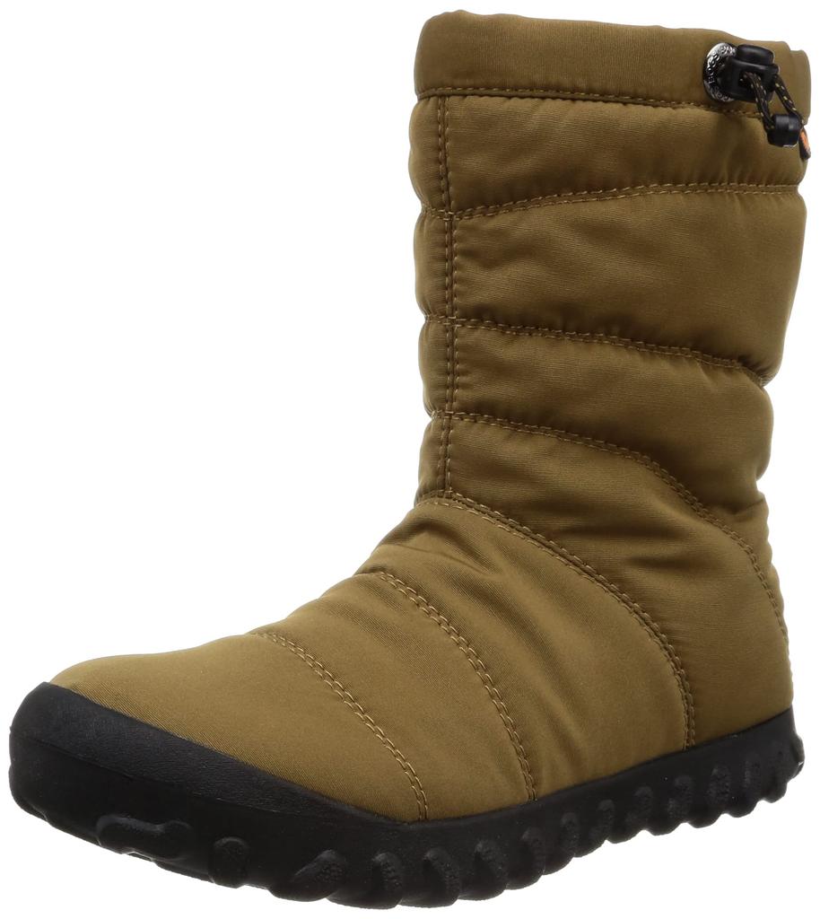 Bogs B-PUFFY MID Snow Boots, Brown, Size 24.0 Cm, 2E