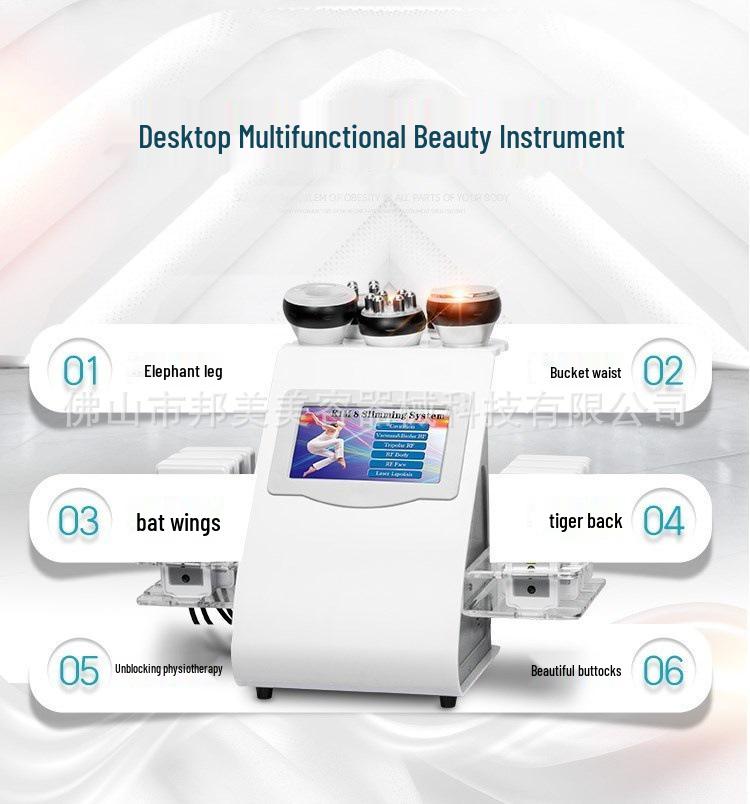 Popular Lipo Laser Body Shaper with 40K RF Beauty and Negative Pressure Technology