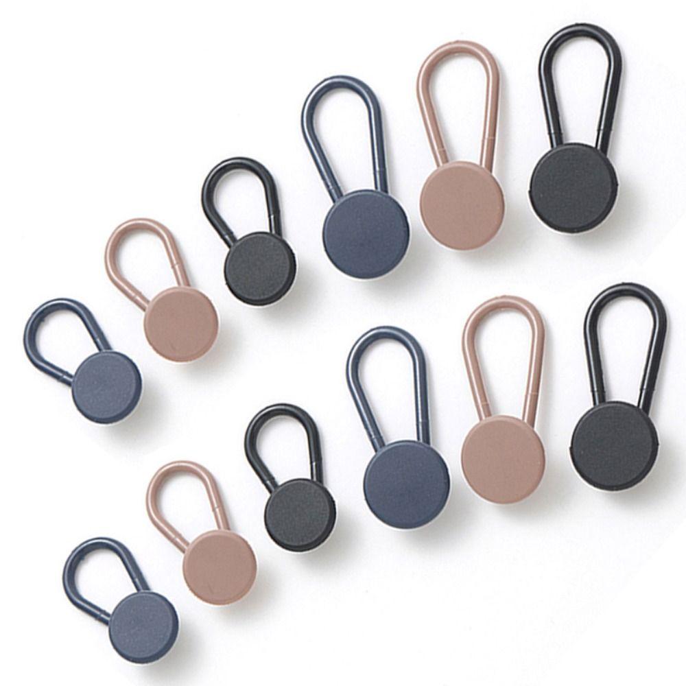 10PCS Retractable Jeans Retractable Button Adjustable Sewing Buttons Portable Pants Extender  Unisex