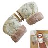 1pair Thickened Warmth Gloves Protective Hand Gear Motorcycle Ride Gym Gloves for Daily Winter Wear