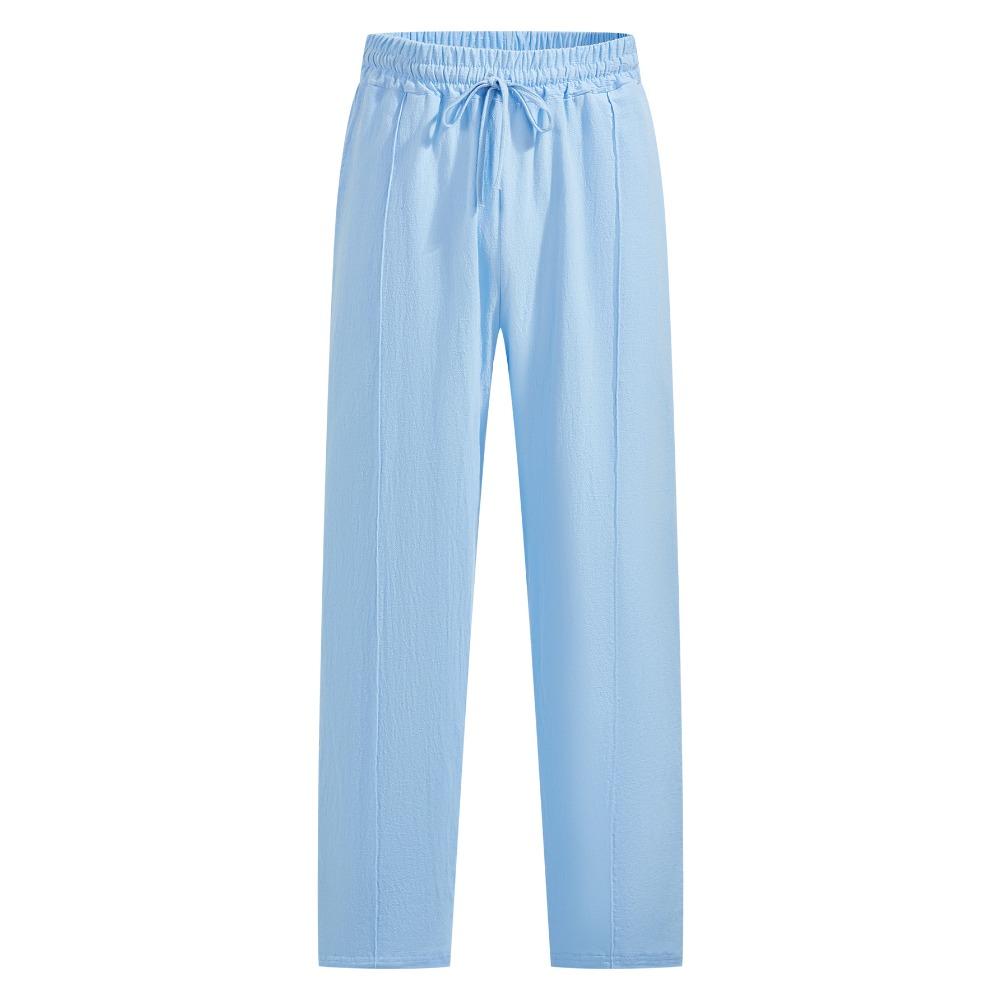 Men's Casual Trousers: Plus Size, Plain, Loose-Fit Straight-Leg Trousers – New Arrival Sports Trousers