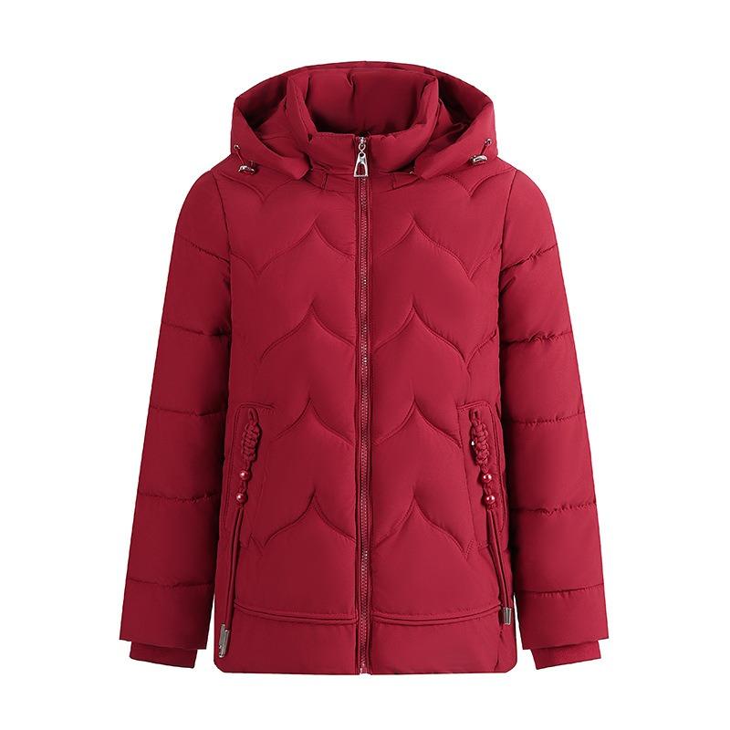 Short down cotton-padded clothes for women's new winter small cotton-padded clothes loose and thickened mother medium and short coats