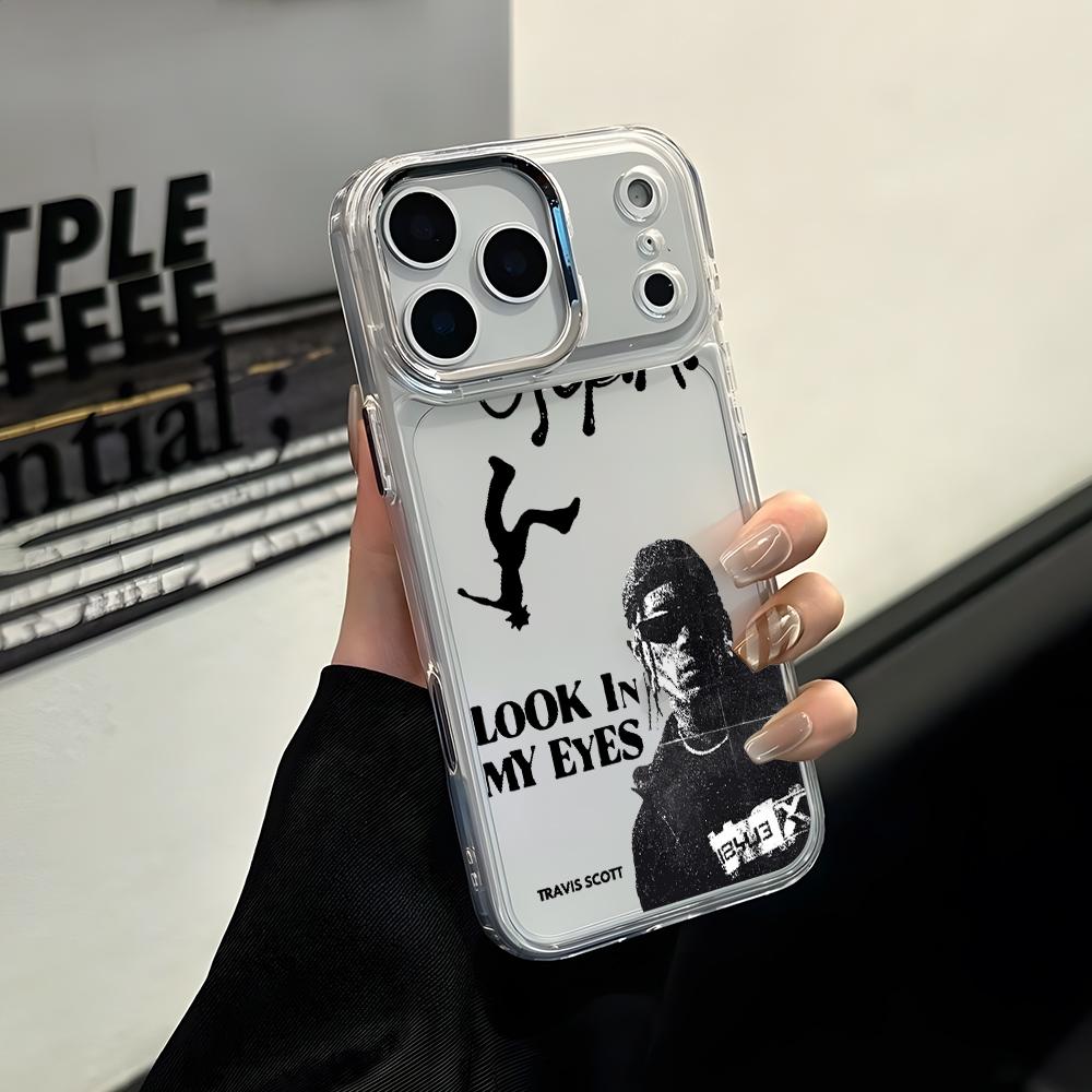 

T-Travis S-Scott Cactus Jack Phone Case for Apple iPhone 17 Air 16 16e 15 14 13 12 11 Pro Max X Xs XR 8 Plus Luxury Clear Cover iPhone 11