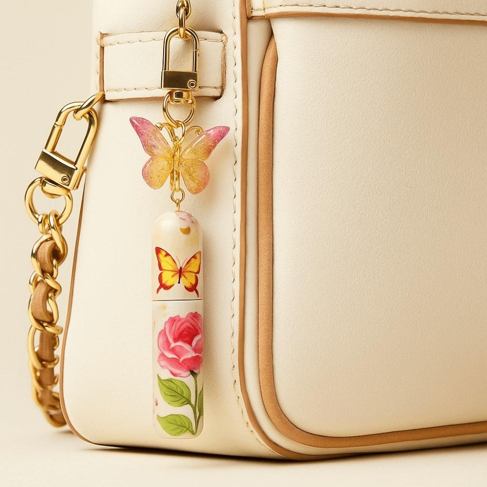 Empty Refillable Perfume Bottle Rotating Design Travel Perfume Bottle  Cosmetic Containers