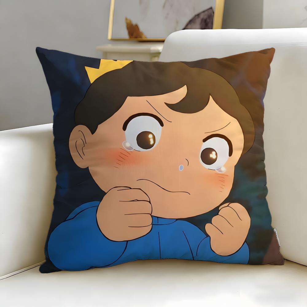 Popular Anime Ranking of Kings Cushion Cover Soft  EasyWash Pillow Case  Versatile for Couch Bed Travel and Office