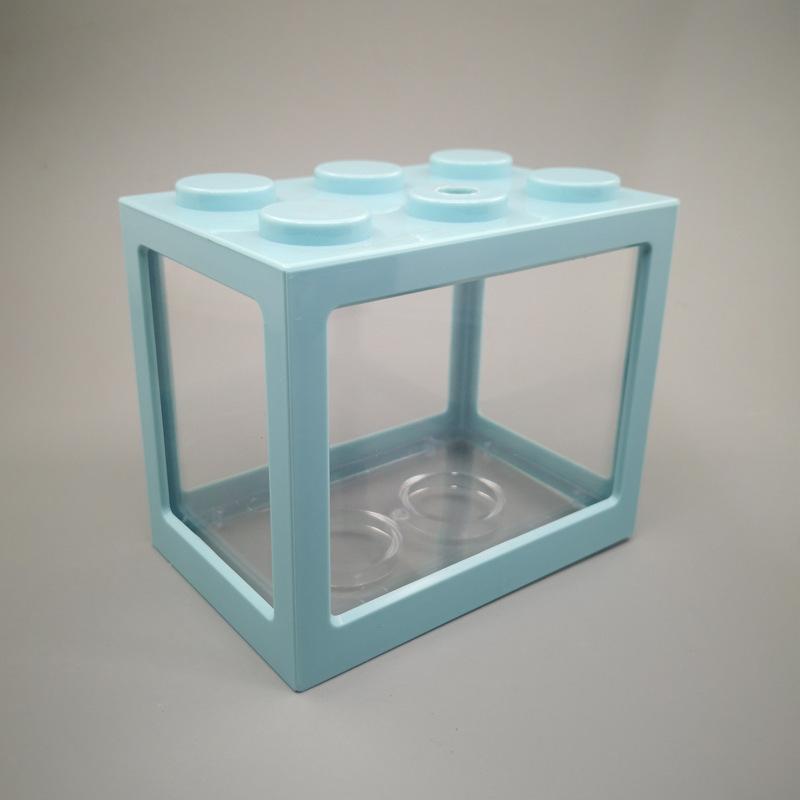 JIUJIU накладной мини-аквариум для аквариума Rumble Fish Marimo Spider Marimo(Нет USB, нет света)