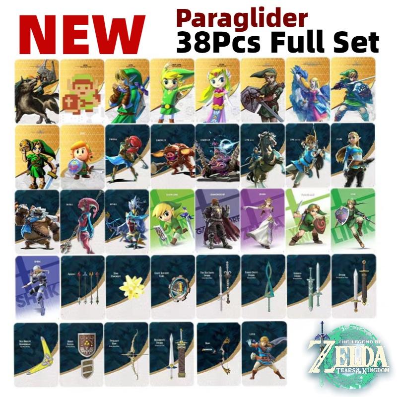 

В наявності Картки Amiibo Nintendo Legend Of Zelda Breath Of The Wild Tears Of The Kingdom 38Pcs S