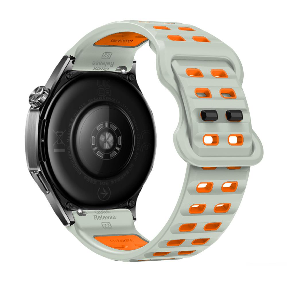 22mm Man Watch Band Silicone Bracelet For Huawei Watch GT 6 46mm GT6Pro GT5 GT4 GT3 GT2 GT2E Strap Accessories