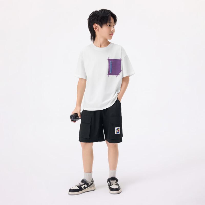 Xiaoyinman Boys' Casual Cargo Shorts