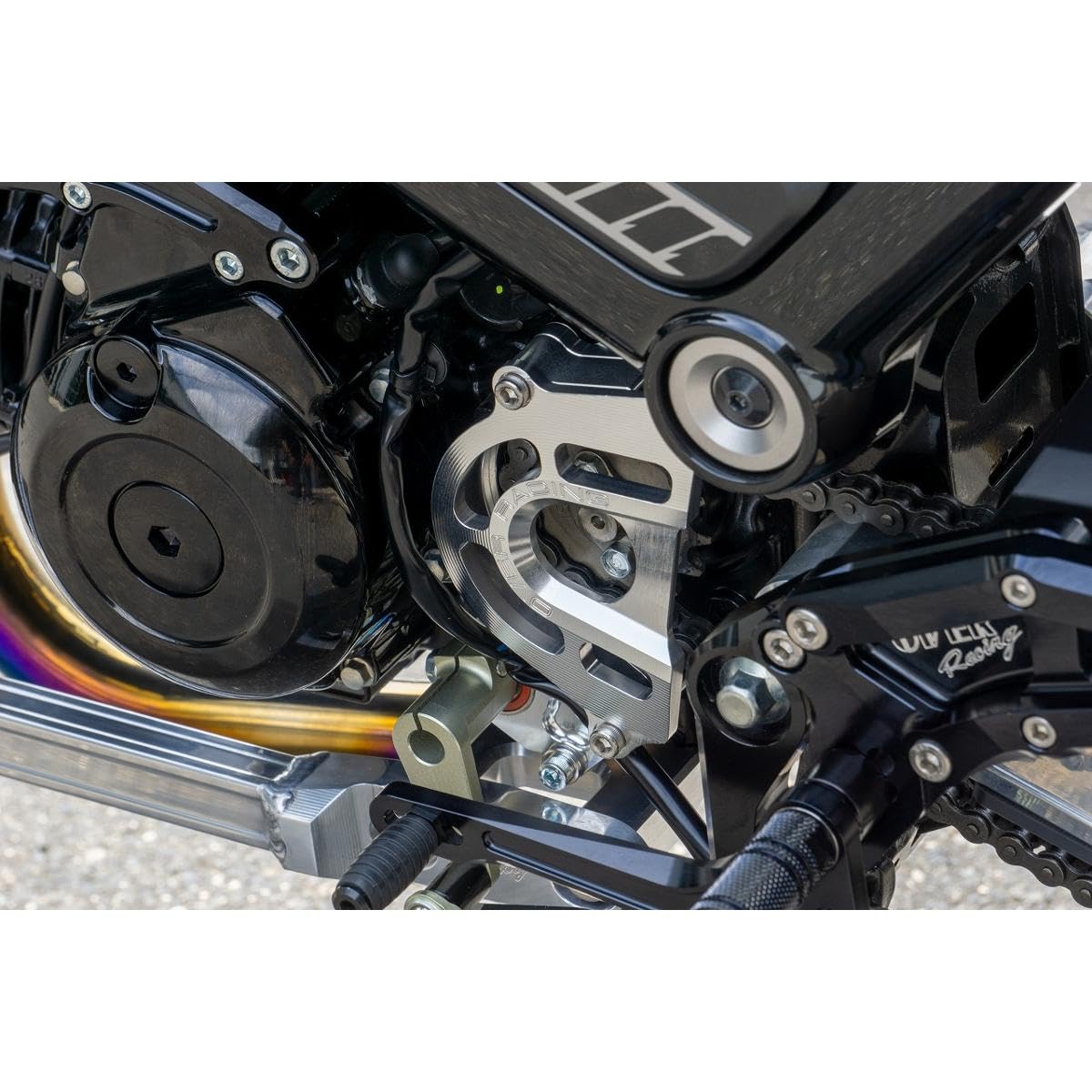 

OVER Racing Sprocket Cover with Shift Assist, Silver, for GROM 57-223-11