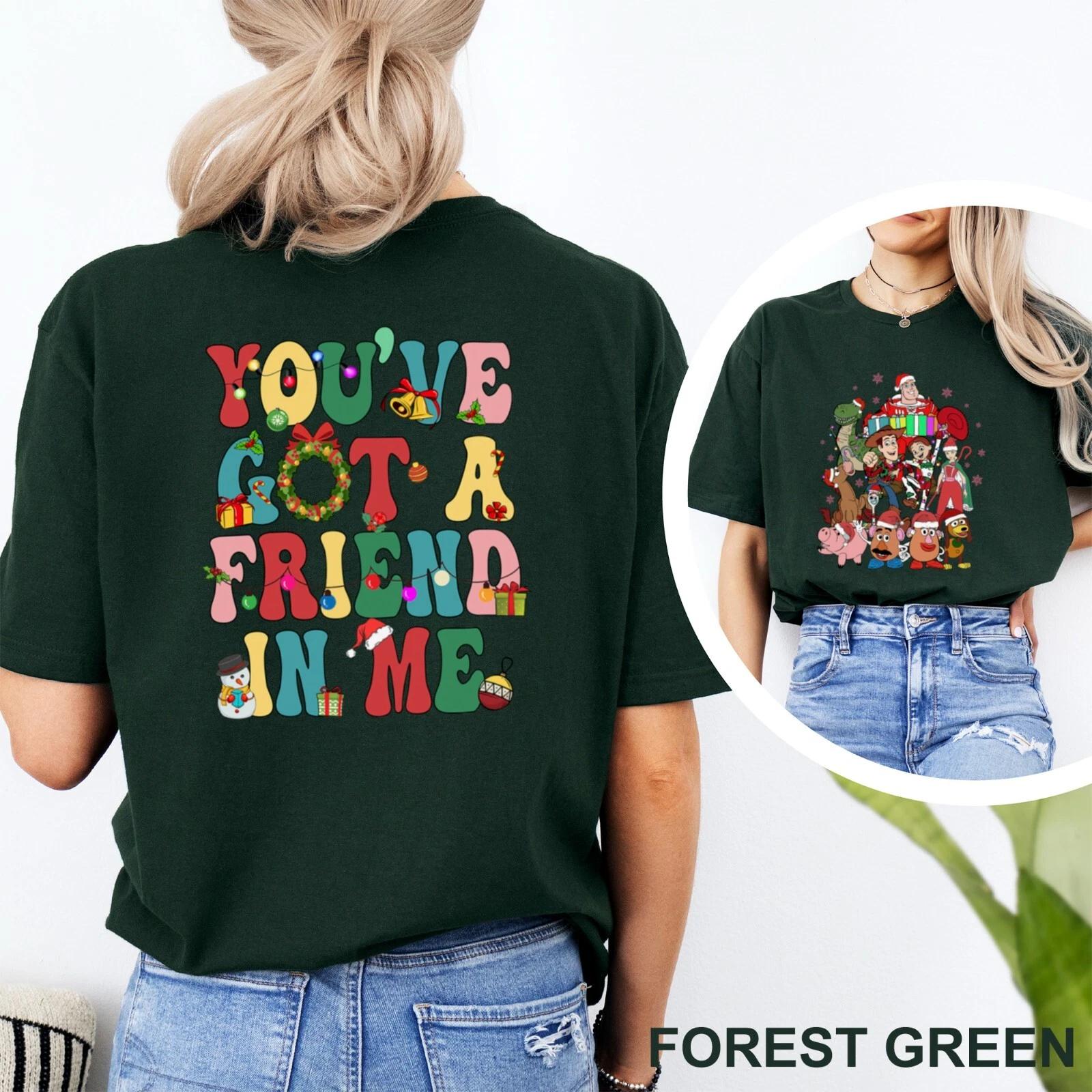 Toy Story Christmas Shirt, Toy Story You Ve Got A Friend In Me Shirt, 202081 L