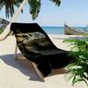 CR7 Print Strandtuch, Großes Weiches Schnelltrocknendes Handtuch für Strand Camping Schwimmen