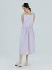 ETMON Apron Side Strap Dress Lavender