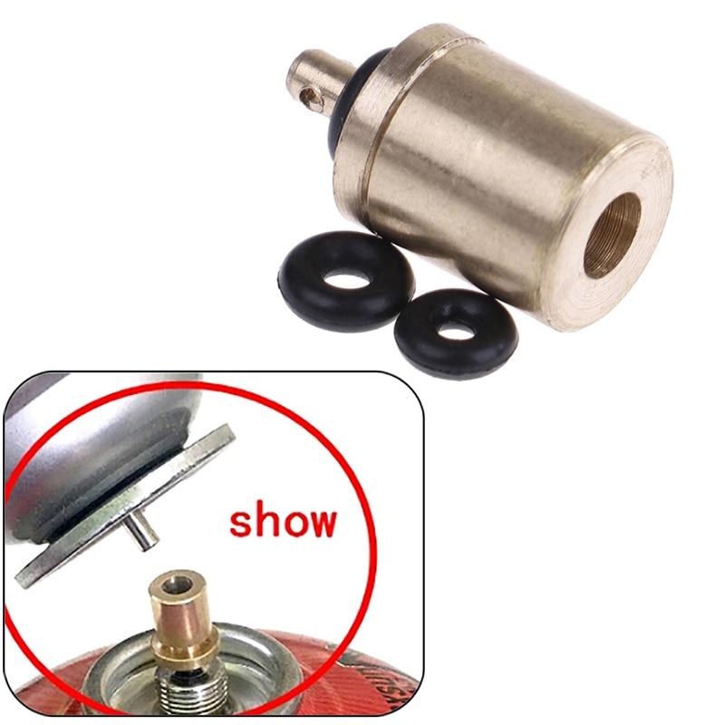 Gas Burner Adapter Outdoor Camping Gas Refill Adapter Cylinder Gas Tank Gas Burner Accessories Hiking Inflate Butane Canister