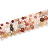 Natural Red Rabbit Fur 6m-10m Round Jewelry Accessories Beaded Bracelet Loose Beads Jewelry Work in Progress