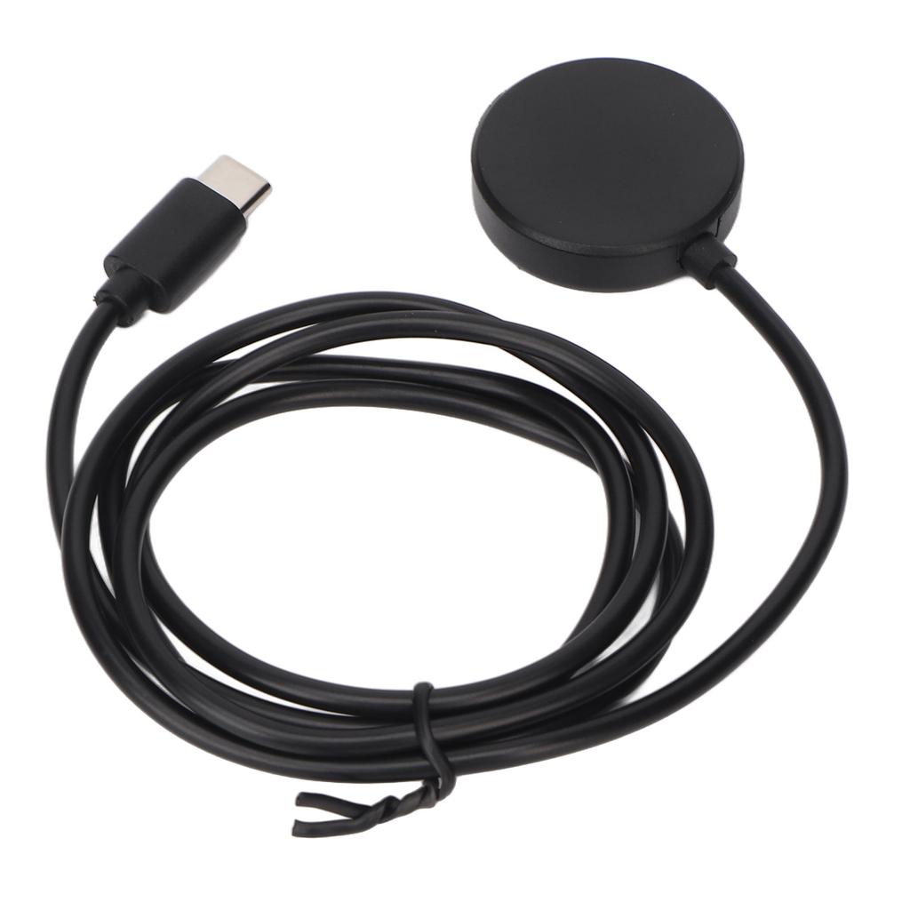 Smart Watch Charger Magnetic USB C with 3.3ft Cable Black Smartwatch Charging Dock for Samsung Galaxy Watch 5 Pro