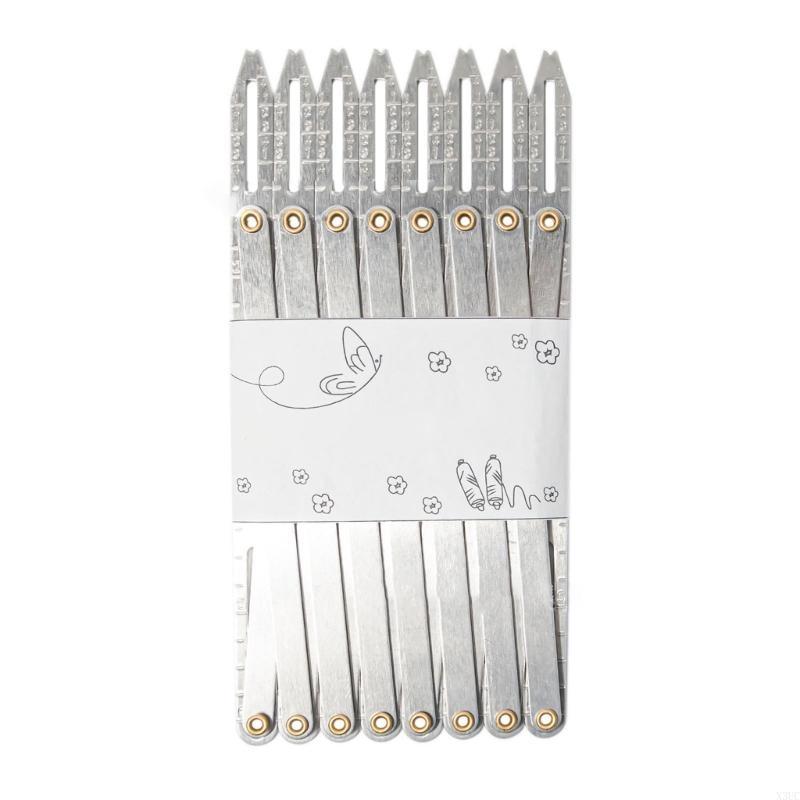 Expandable Sewing Gauge Button Guide Equal Space Divider for Quilting Craft X3UC