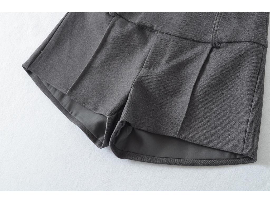 Women's 2026 High-Waisted A-Line Wide-Leg Straight Casual Shorts