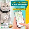 Cat Tracker-Airtag Cat Collar-Pet Tracker-GPS Tracker for Cats | Android and iOS Universal | No Monthly Fee | No Charging Required | Waterproof |