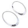 Left Right Headlight Trim Ring Headlamp Bezel 51137351371 for Clubman F54 2014‑2019 Electrosilvering