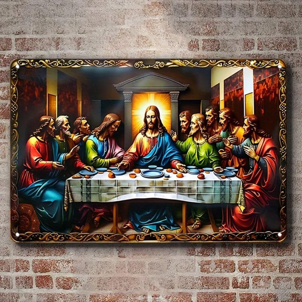 Retro Metal Paintings, Furniture, Living Room Decoration 20x30cm