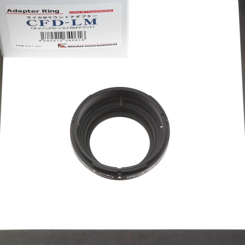 Rayqual Lens Mount Adapter for Canon FD and Leica Cameras FD-LM M-Mount