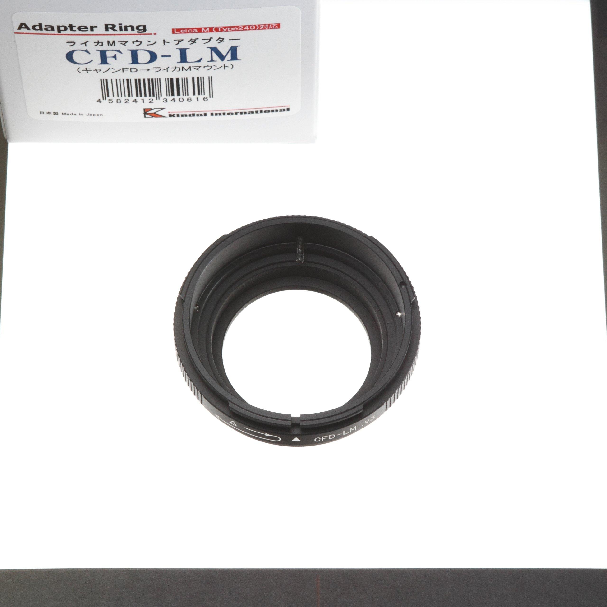 

Rayqual Lens Mount Adapter for Canon FD and Leica Cameras FD-LM M-Mount