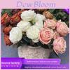 Artificial Rose Bouquet For Wedding Decor And Photography Props With Elegant Design