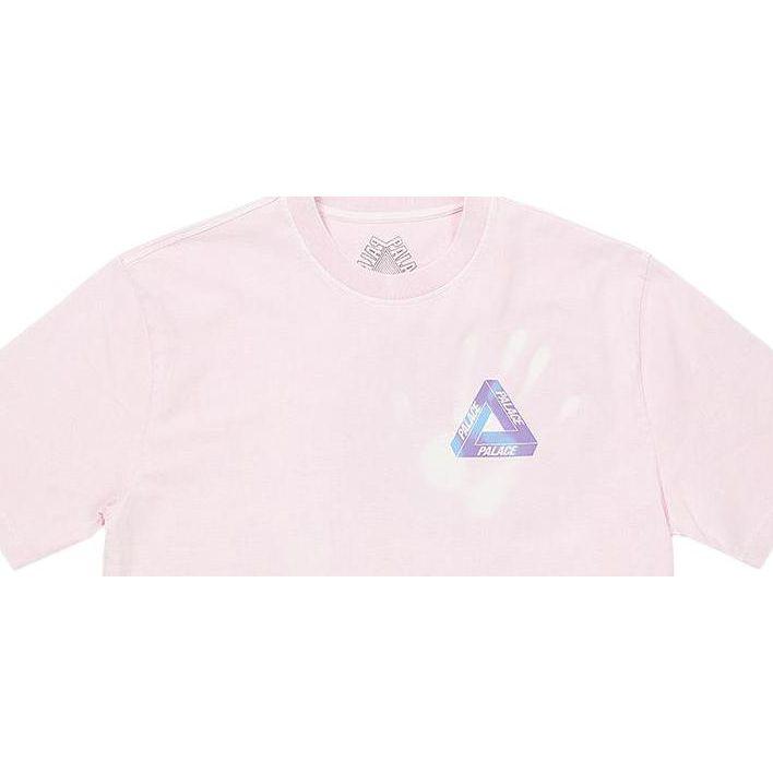 Palace Reacto Tri-Ferg T-Shirt Pink Unisex Tops P24ES030