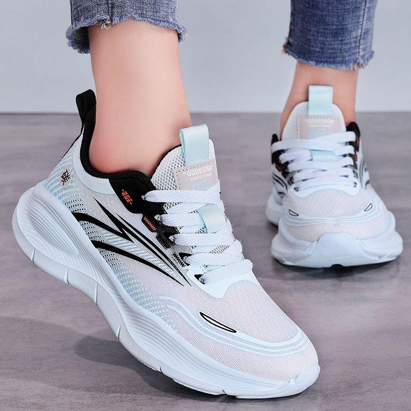 2026 Women's Running Shoes Lightweight Breathable Mesh Gym Sneakers Non-Slip Air Cushion Athletic Shoes for Training