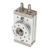 Rotating Pneumatic Cylinder, Light Alloy Steel Double Rack Rod with Roller Bearing Design, 30mm   Cylinder for High Temperature Environment, Magneti