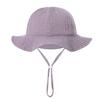 Baby Cotton Basin Hat Baby Cute Printed Fisherman Solid Color Sun Hat Ins Simple Hat 3-12M