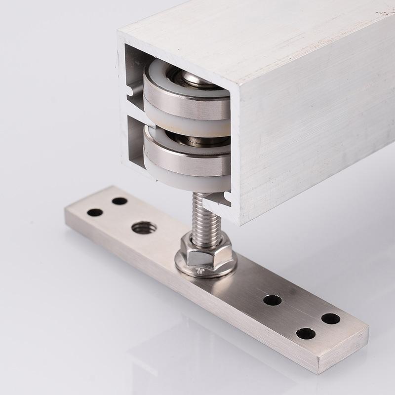 Folding Door Hanging Wheel Sliding Door Pulley Cabinet Door Roller Hanging Track Pulley Wheels Doors Window Hardware Accessories