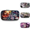 Demon Slayer Large Capacity Oxford Pencil Case For Students Stylish Casual Design