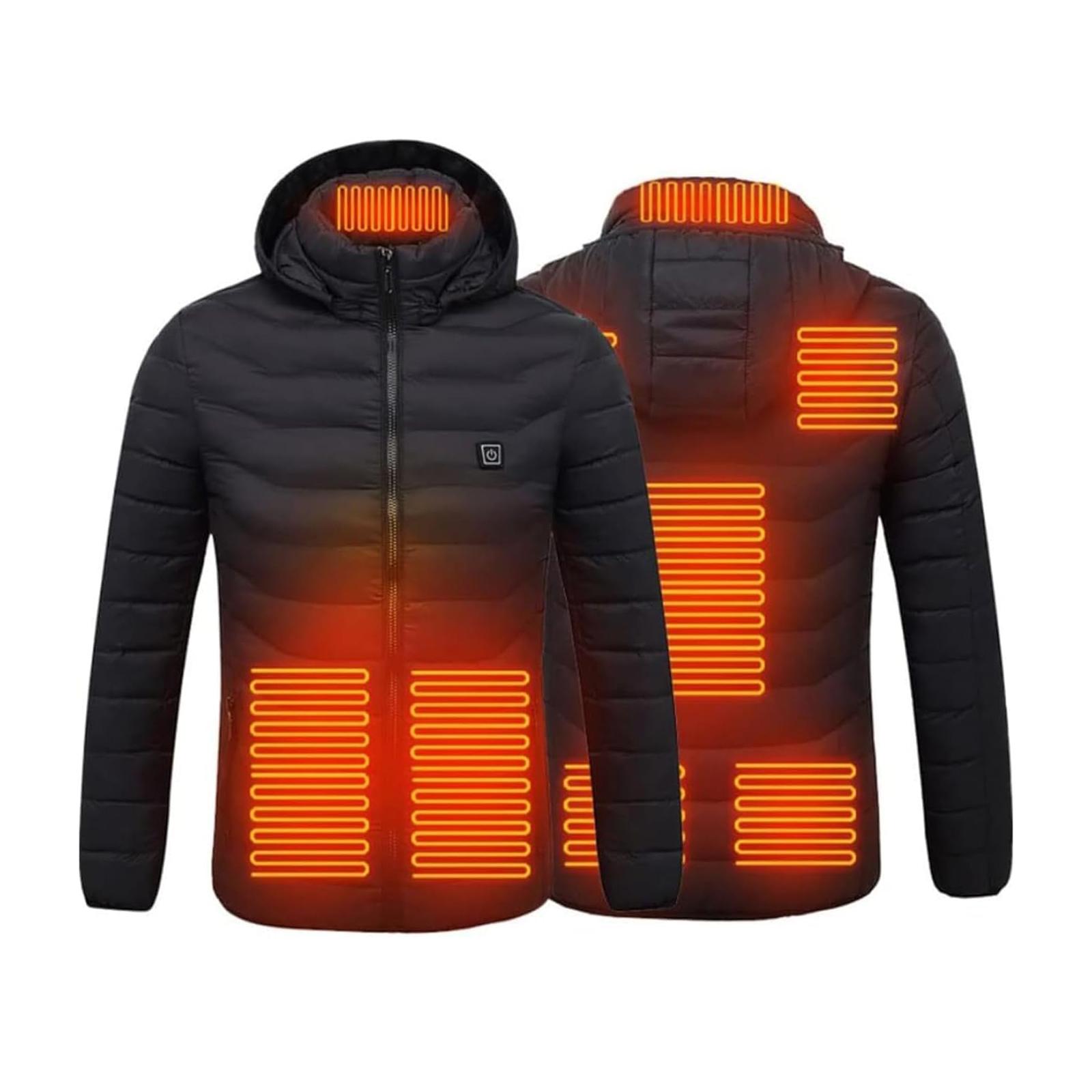 

Unisex Heated Hoodie,Warming Heated Jacket,Warming Heated Coat, Electric Heated Sweatshirt For Men And Women XXXL