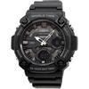 Casio World Time Telememo Analog Digital Quartz Watch AEQ-120W-1BV Men's Black Reverse LCD Overseas Model