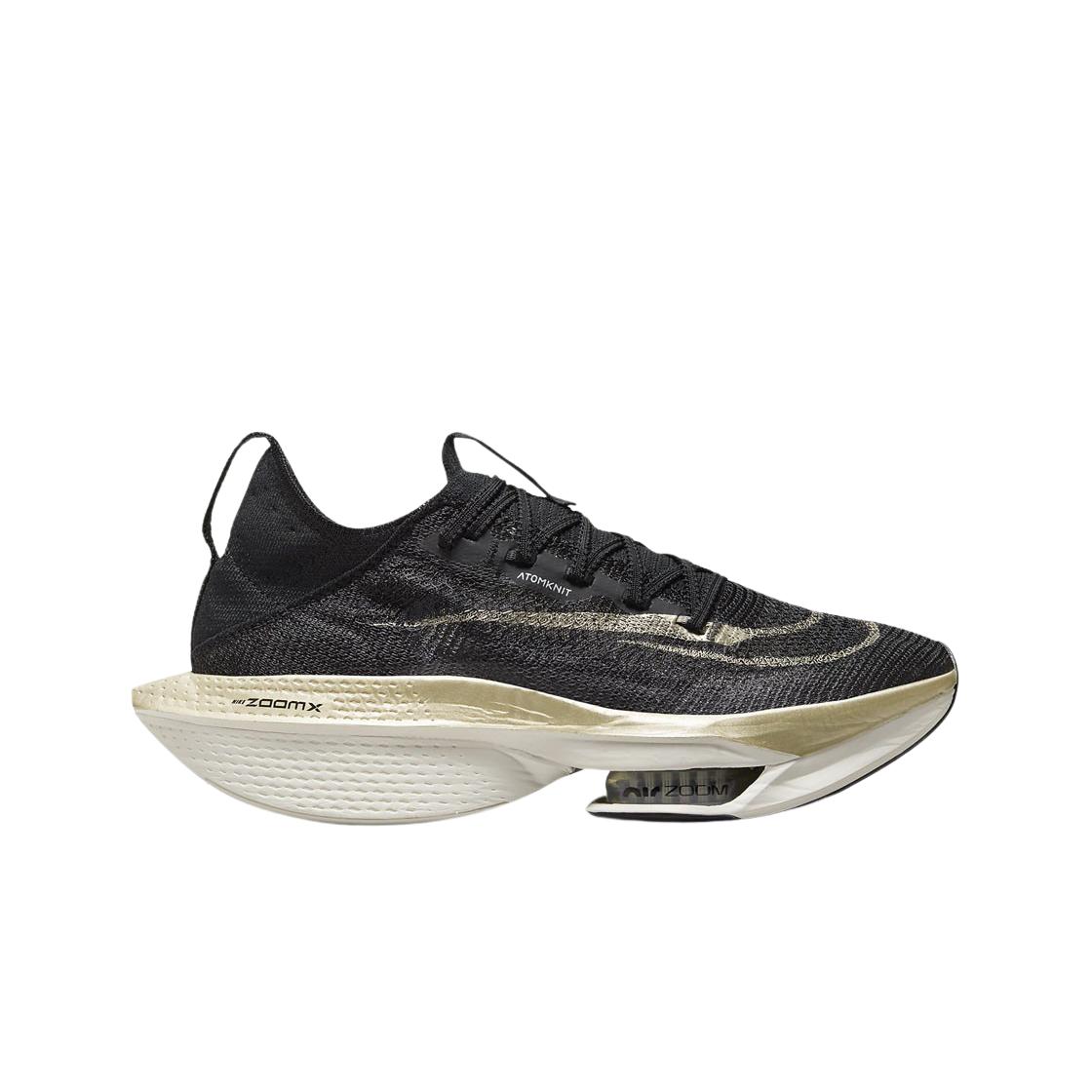 

Мужские кроссовки Nike Air Zoom Alphafly Next 2 Black Metallic Gold Grain DN3555-001