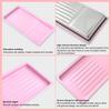 Stainless Steel Storage Tray Multifunctional Nail Art Plate Durable Metal Tray  For Nail Salon