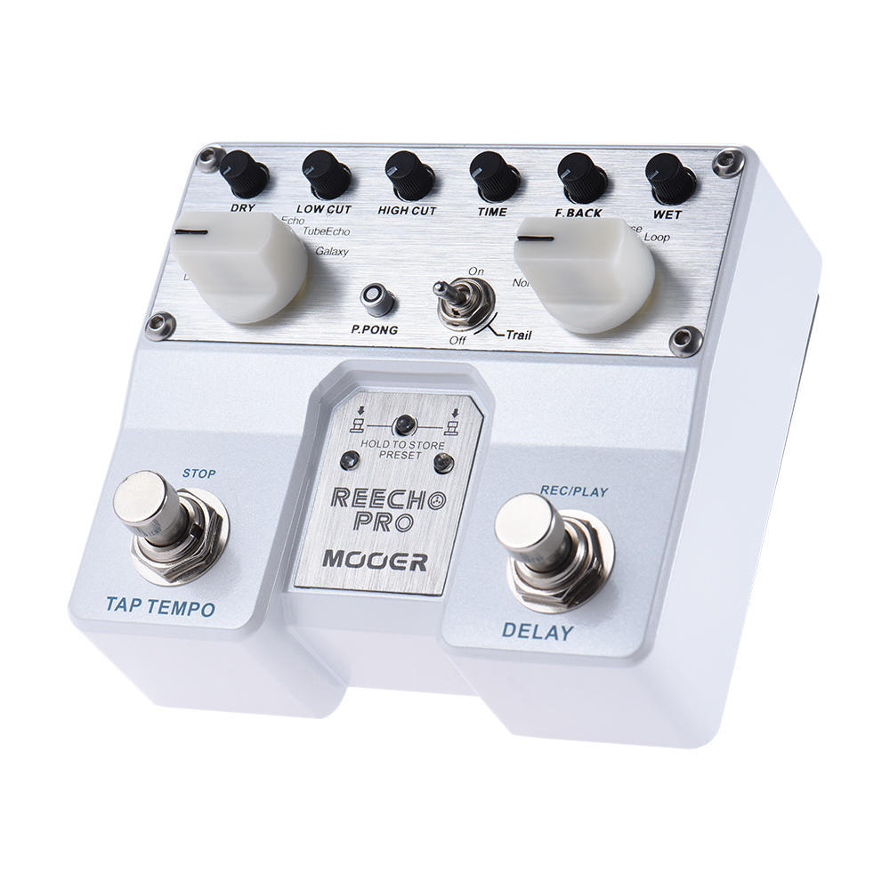 Buy MOOER Reecho Pro Digital Delay Guitar Effect Pedal Twin Footswitch