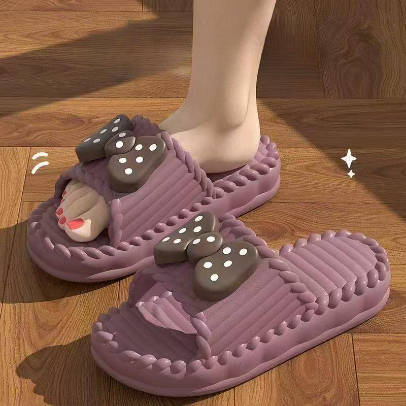 Eva-Hausschuhe mit dicker Sohle, rutschfest, für den Sommer – leise Unisex-Sandalen