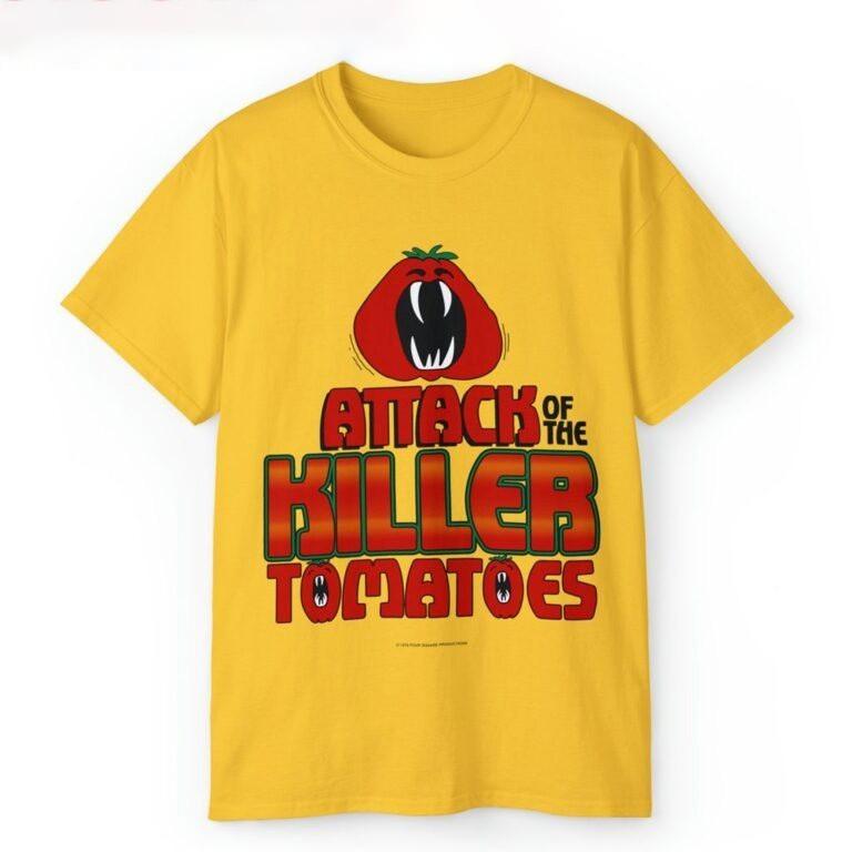Retro Vintage 1978 Attack Of The Killer Tomatoes Promo Unisex T-Shirt S-5XL Unisex T-Shirt S
