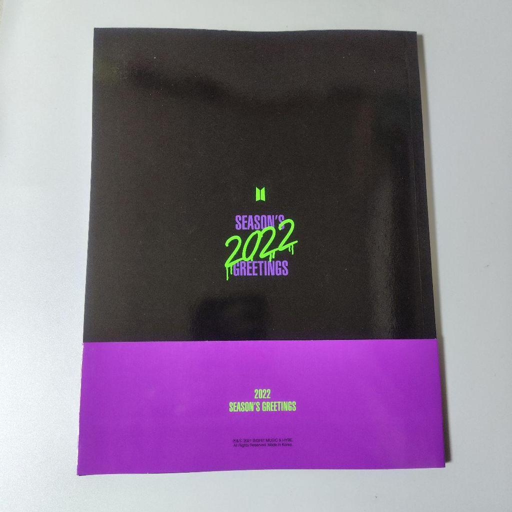[USED] BTS 2022 SEASON'S GREETINGS Too Stickers Etc.