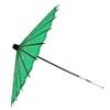Smiti Japanese paper 84cm black cherry blossom umbrella, parasol, oil-treated, diameter, frame, design, green.