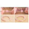 1 Roll Transparent Elastic Crystal Line Beading Cord for Jewelry Making and Garment Accessories