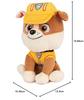 Official PAW Patrol Rubble In Signature Construction Uniform Plush Toy, Stuffed Animal for Ages 1 and Up, 6" (Styles May Vary)