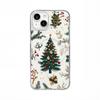 Applicable to Apple 17ProMax Christmas tree flower magnetic mobile phone case iPhone17 transparent 16/15 hard case