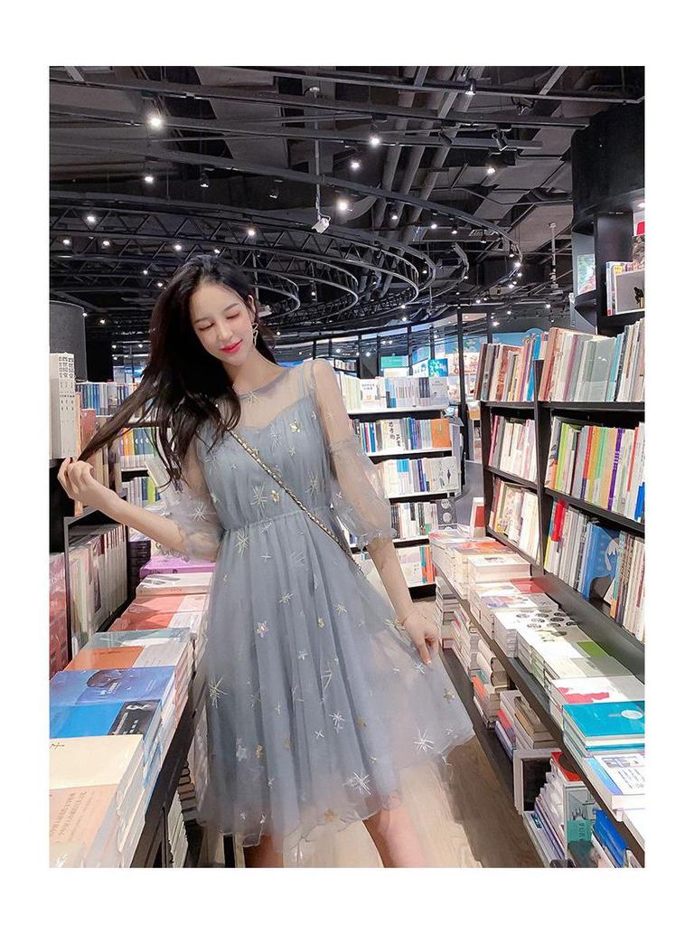 2026 New Women's Small Summer Mori Style Fairy Dress