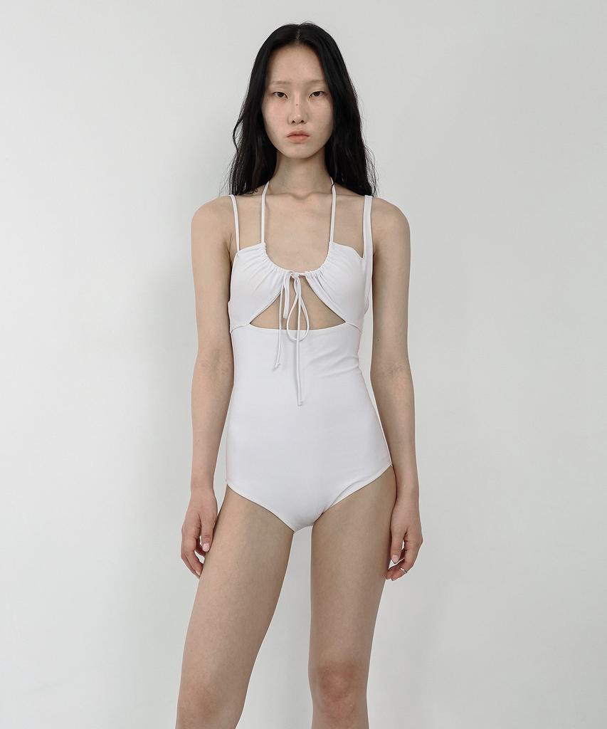 NACHE Multiway Strap Swim Suit White
