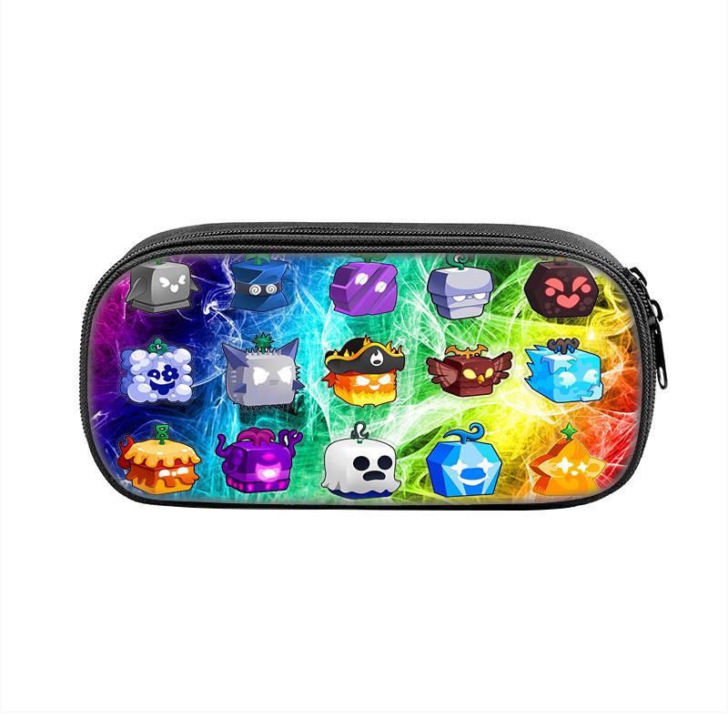 Roblox Blox Fruits Etui Van Nylon Materiaal Voor Kinderen En Studenten