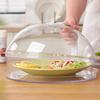 ABS Microwave Splatter Cover Transparent Cover Microwave Plate Cover Lid with Handle and Adjustable Steam Vents Holes